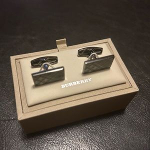Burberry Check Cuff Links